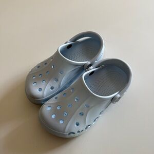 CROCS- Light Blue- Casual- Sky Blue- Baya Clog-Mineral Blue-Women’s 6